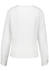 Gerry Weber Tie Front Crepe Blouse, White