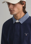 Gant Original Heavy Rugger Polo, Evening Blue