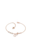 Guess Crystal G Link Bracelet, Rose Gold