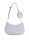 Guess Alexie Small Shoulder Bag, Pale Cloud