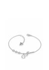 Guess Dainty Charm Bracelet, Silver