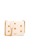 Guess Brera Cross Body Flapover Bag, Off White