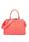 Guess Brera Multiway Quilted Bag, Hibiscus Red