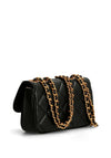 Guess Cessily Quilted Mini Crossbody Bag, Black