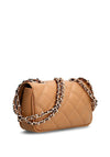 Guess Cessily Quilted Mini Crossbody Bag, Tan