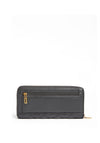 Guess Cessily Zip Around Wallet, Black