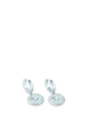 Guess Coin Charm from Guess with Love Earrings, Silver