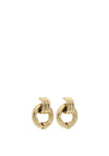 Guess Large Twist Chunky Earrings, Gold