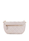 Guess Gillian Quilted Crossbody Bag, Stone