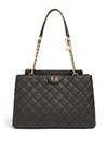 Guess Gillian Quilted Shopper Bag, Black