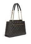 Guess Gillian Quilted Shopper Bag, Black