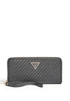 Guess Hassie Woven Wallet, Black