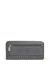 Guess Hassie Woven Wallet, Black