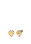 Guess Love Heart Earrings, Gold