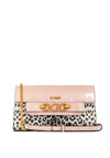 Guess Zira Mini Crossbody Bag, Leopard Multi