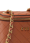 Guess Mini Vanity Bag, Cognac