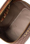 Guess Mini Vanity Bag, Cognac