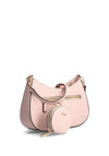 Guess Alexie Saffiano Hobo Bag, Rose