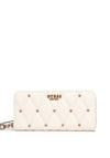 Guess Triana Zip Around Wallet, Ivory