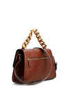 Guess Tullia Croc Print Handbag, Brown