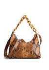 Guess Tullia Python Print Hobo Bag, Brown