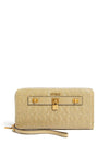 Guess Isidora Zip Around Wallet, Sage