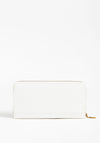 Guess Isidora Zip Around Wallet, White