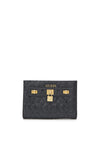 Guess Isidora Small Fold Over Wallet, Black