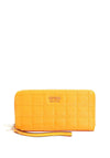 Guess Kobo Quilted 4G Logo Zip Around Wallet, Mango