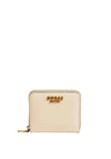 Guess Laurel SLG Zip Around Mini Wallet, Light Rum