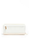 Guess Laurel Zip Around Wallet, White Multi