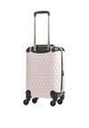 Guess Wilder Travel 4 Wheel G Cube Spinner Suitcase, Pale Rose