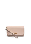 Guess Laurel Phone Organiser Wristlet, Light Rum