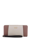 Guess Naya SLG Large Zip Around Wallet, Stone Multi