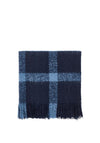 Moda by Helena Springfield Lilium Ornella Woven Knit Throw, Indigo