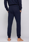 Hugo Boss Printed Logo Tracksuit Bottoms, Dark Blue