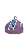 IBeani Tablet Bean Bag Cushion, Purple