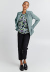 Ichi Lexi Blazer Jacket, Sage