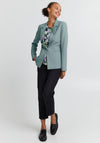 Ichi Lexi Blazer Jacket, Sage