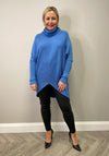 Seventy1 One Size Ribbed Long Jumper, Blue