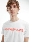 Calvin Klein Organic Logo T-Shirt, White