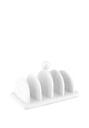 Judge Table Essentials Porcelain Toast Rack, White