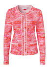 Just White Printed Jersey Twinset, Coral