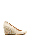 Kate Appleby Marina Espadrille Wedged Shoes, Cream