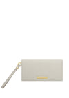 Katie Loxton Cleo Pebbled Wristlet, Stone