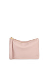 Katie Loxton Isla Pebbled Clutch Bag, Pale Pink