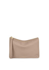 Katie Loxton Isla Pebbled Clutch Bag, Taupe