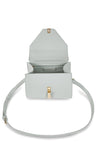 Katie Loxton Casey Flap Over Crossbody Bag, Off White & Grey