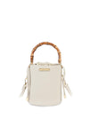 Katie Loxton Jourdan Bamboo Handle Bucket Bag, Off White