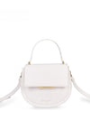 Katie Loxton Alyce Saddle Crossbody Bag, White